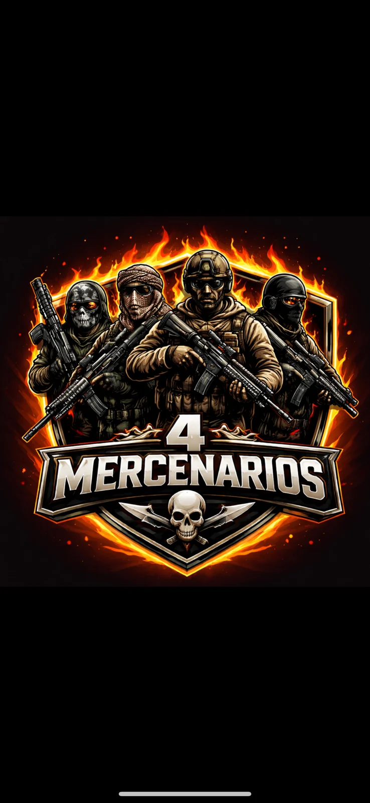 Logo 4 Mercenarios